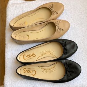 Sam Edelman circus flats -2 pairs